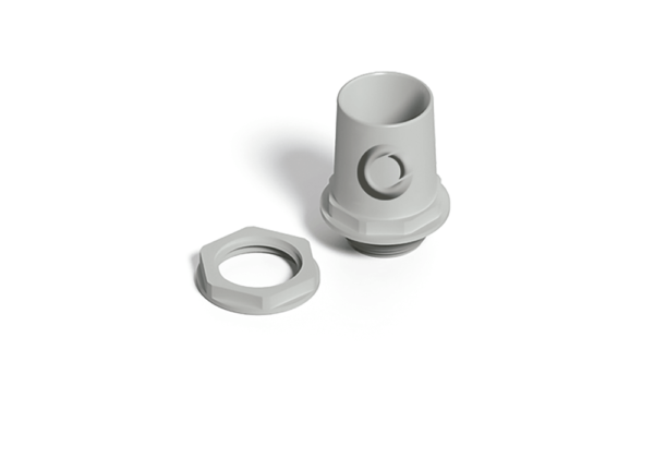 Conector para tubo rígido y corrugado