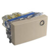 Pulsador unipolar LUMINOSO 12V