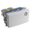 Pulsador unipolar LUMINOSO 12V