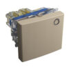 Pulsador unipolar mediano luminoso 12V