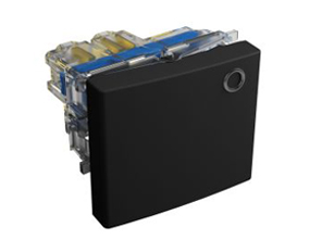 Pulsador unipolar mediano luminoso 12V